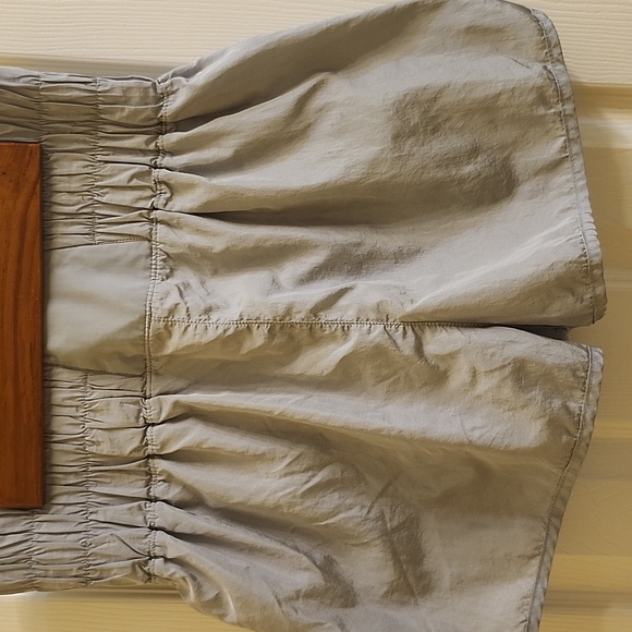 Free Movement By Freepeople Stylish Gray High-Waisted Shorts Size XL. - Picture 2 of 4